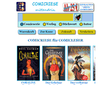 Tablet Screenshot of comicriese.de
